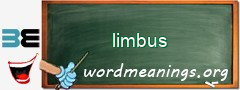 WordMeaning blackboard for limbus